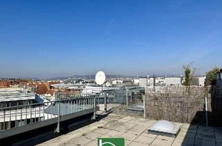 Wohnung mieten in Meidlinger Hauptstraße, 1120 Wien, Exklusive 3-Zimmer-Wohnung mit traumhafter Dachterrasse in 1120 Wien