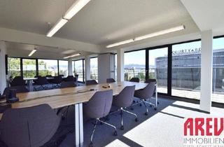 Büro zu mieten in Europaplatz, 4020 Linz, BÜROFLÄCHE AUFGETEILT AUF 2 STOCKWERKE MIT TERRASSE UND BLICK ZUM PÖSTLINGBERG