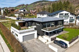 Haus kaufen in 5310 Mondsee, Blick frei!Stilvolles Architektenhaus in edler Holzbauweise in Mondsee