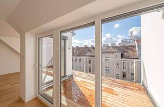 Wohnung kaufen in 1100 Wien, ++FonteFlats++ Außergewöhnlicher 4-Zimmer Dachgeschoss-ERSTBEZUG mit großartiger Dachterrasse