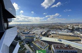 Penthouse mieten in 1210 Wien, SKYVIEW - Einzigartige Penthouse Wohnung mit atemberaubendem Fernblick - 4 Zimmer mit großzügiger Außenfläche - City Gate - U1 Leopoldau