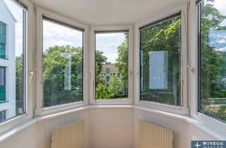 Wohnung kaufen in Radelmayergasse, 1190 Wien, TRAUMHAFTER GARTENBLICK! Kompakte Ein-Zimmer-Wohnung mit Erker im 3. Liftstock