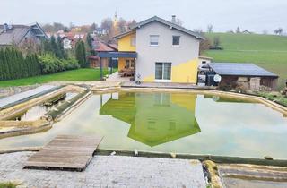 Einfamilienhaus kaufen in 4720 Kallham, Einfamilienhaus mit großem Garten und Schwimmteich