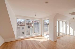 Wohnung kaufen in 1020 Wien, ++WSG18++ Atemberaubende 1,5-Zimmer DG-ERSTBEZUG mit fantastischer Loggia!