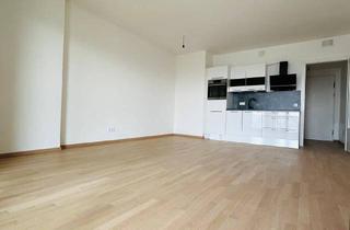 Wohnung kaufen in Döblerhofstraße 10, 1030 Wien, PROVISIONSFREI! HELIO TOWER! ERSTBEZUG! 18. STOCK! 1. ZIMMER MIT 9m² LOGGIA! WEITBLICK! EINBAUKÜCHE.