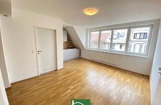 Wohnung kaufen in Familienplatz, 1160 Wien, Modernisierte DG-Wohnung in ruhiger Spielstraße beim Familienplatz - Mit Einbauküche und Abstellraum!