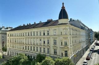 Wohnung kaufen in Am Hundsturm, 1050 Wien, Großartige Altbauwohnung mit herrlichem Grünblick im Erstbezug!