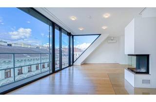 Maisonette mieten in 1090 Wien, Traumhafte Penthouse-Wohnung mit Blick über Wien | 4 Zimmer | Terrasse