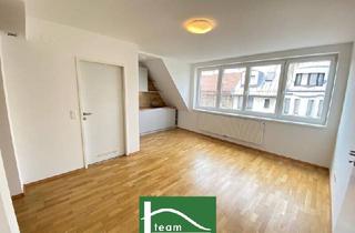 Wohnung kaufen in Familienplatz, 1160 Wien, Modernisierte DG-Wohnung in ruhiger Spielstraße beim Familienplatz - Mit Einbauküche und Abstellraum!