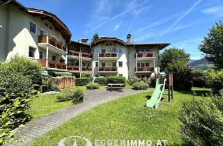 Wohnung kaufen in 5700 Zell am See, 5700 Zell am See/ Schüttdorf: Helle 3-Zimmer Erdgeschoßwohnung 77m² mit Tiefgarage, Rollstuhlgerecht, Allgemeingarten, Spielplatz,