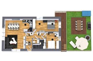 Wohnung mieten in Am Römerweg, 4550 Kremsmünster, Wohntraum mit Terasse, Garten und Panoramablick über den Ort