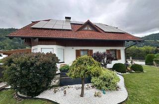 Haus kaufen in 8940 Weißenbach bei Liezen, Exklusives Wohnhaus in sonniger Lage mit traumhaftem Grimmingblick, Swimspa, Sauna und Weinkeller!