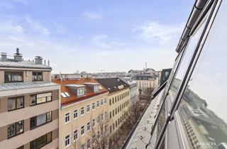 Wohnung kaufen in 1090 Wien, Luxuriöse Stadtwohnung mit malerischer Dachterrasse und beeindruckender Aussicht - A\\