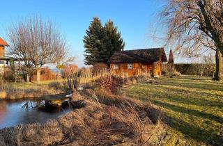 Haus mieten in Staffel 23, 4624 Pennewang, Herrlicher Wochenendgrund mit Holzhaus und Schwimmteich