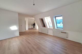 Wohnung mieten in Neuer Platz, 9020 Klagenfurt, 360 Tour / Erstbezug nach Generalsanierung: moderne, helle 2-Zimmer-Dachgeschoss-Altbauwohnung