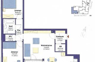 Wohnung mieten in Wallensteinstraße 45, 1200 Wien, Wallensteinstraße: 3-Zimmer-Wohnung, Neubau - 300 m zum Augarten