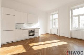 Wohnung kaufen in Gudrunstraße, 1100 Wien, Lichtverwöhnter Altbau zu fairem Preis | Inkl. Küchenzeile | Nähe Waldmüllerpark, Matzleinsdorfer Platz (künftig U2-Station), Viktor-Adler-Markt