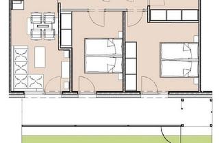 Wohnung mieten in Alfred-Heinisch-Straße 4, 8430 Kaindorf, Helle Neubauwohnung mit Terrasse und Garten