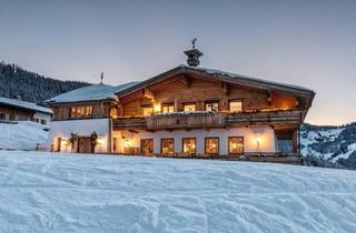 Gewerbeimmobilie kaufen in 5761 Alm, Gasthof mit Zimmervermietung- Schihütte - Bar! Ski in Ski Out – auf 1150m Seehöhe im Skigebiet Hochkönig/Aberg/ Maria Alm.