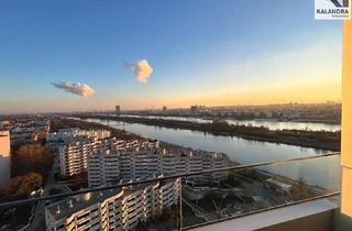 Wohnung mieten in 1220 Wien, "DANUBE FLATS" - STUDIO APARTMENT with BALCONY & DISTANT VIEWS / 1-ZIMMER APARTMENT mit BALKON & FERNBLICK