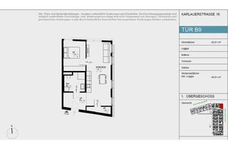 Wohnung mieten in Karlauerstraße 16, 8020 Graz, PROVISIONSFREIE schöne 2-Zimmer-Wohnung mit EBK im Herzen von Graz