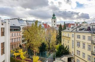 Wohnung mieten in Rockhgasse, 1010 Wien, Top aufgeteilte 2 Zimmerwohnung + Loggia + Grünblick - Nähe Schottentor/Freyung