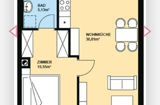 Genossenschaftswohnung in Handelskai 132, 1020 Wien, Nachmieter für Wohnung im 2. Bezirk (60 m²) gesucht