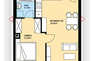 Wohnung mieten in Handelskai 132, 1020 Wien, Nachmieter für Wohnung im 2. Bezirk (60 m²) gesucht