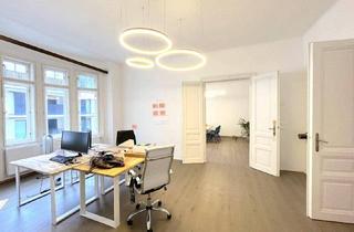 Büro zu mieten in Lindengasse, 1070 Wien, LINDENGASSE | SCHÖNES ALTBAUBÜRO MIT GROßZÜGIGEN ARBEITSZIMMERN UND OPTIMALER ANBINDUNG