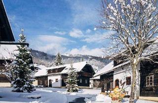 Wohnung kaufen in 9546 Kleinkirchheim, Slow Travel Resort Kirchleitn: Charmantes Ferienappartement im urigen Bauernhaus-Stil in den Kärntner Nockbergen