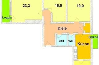 Wohnung kaufen in 8010 Graz, Perfekte Anlage-Wohnung mit 3 extra begehbaren Zimmern in Bestlage bei UNI mit mit 2 Balkonen und extra Ess-Küche