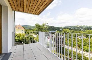 Wohnung mieten in 2340 Mödling, Traumhafte Aussicht: 3-Zimmer Wohnung mit Balkon in Grünlage mit Pool