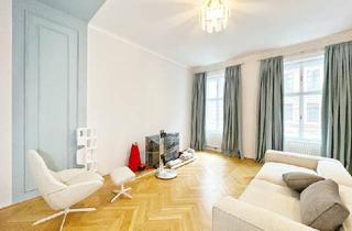 Wohnung mieten in Hörlgasse, 1090 Wien, Stilvolle Altbauwohnung mit Loggia und Parkplatz nahe dem 1. Bezirk, Wien