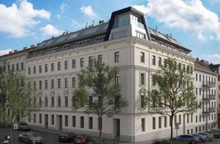 Wohnung kaufen in Meiselstraße 45, 1150 Wien, Exklusive 4-Zimmer Dachgeschosswohnung mit Dachterrasse und Blick auf Schloss Schönbrunn