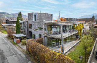 Haus kaufen in 5400 Taxach, Architektenhaus mit Parkplatz und zweistöckiger Veranda