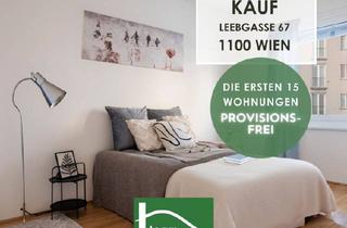 Wohnung kaufen in Leebgasse, 1100 Wien, SMART LIVING - AUFLEEBEN – AIRBNB – INKL. KÜCHE – GARAGE!