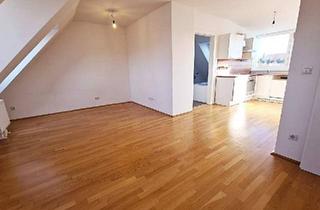 Wohnung mieten in Speckbachergasse, 1160 Wien, SPECKBACHERGASSE, 53 m2 Dachgeschoß mit 12 m2 Terrasse, 2 Zimmer, Komplettküche, Wannenbad, Parketten, Fernblick