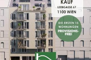 Wohnung kaufen in Leebgasse, 1100 Wien, SMART LIVING - AUFLEEBEN – AIRBNB – INKL. KÜCHE – GARAGE!