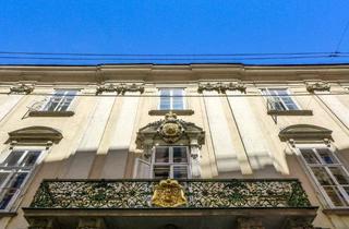 Büro zu mieten in Kohlmarkt, 1010 Wien, Um's Eck vom Kohlmarkt - zentral begehbar - 6 Zimmer - historisches Palais - Nähe Hofburg