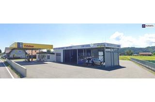 Gewerbeimmobilie kaufen in Haslach, 8443 Gleinstätten, SUPER-Gelegenheit in Gleinstätten: Modernisierte Tankstelle mit Waschanlage & Snackbereich – Perfekte Lage, großes Potenzial!