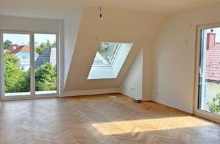 Wohnung kaufen in Gerasdorfer Straße, Holetschekgasse, 1210 Wien, Moderne Architektur inmitten der Natur - Hochwertige Dachgeschoss 3-Zimmer Wohnung mit Balkon!