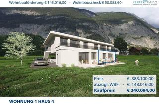 Wohnung kaufen in 6465 Nassereith, Fantastische Gartenwohnung: Bezugsfertiger Neubau, wohnbaugefördert!