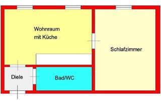 Wohnung mieten in Dietrichsteinplatz, 8010 Graz, Provisionsfrei: günstige 2-Zimmer-Dachgeschoßwohnung zentral bei Dietrichsteinplatz