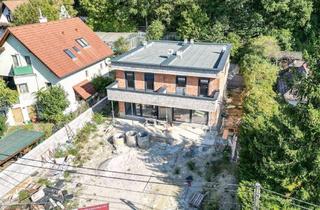 Doppelhaushälfte kaufen in 3400 Klosterneuburg, Neubau-Doppelhaus mit riesigem Garten und eigenem Waldstück | 4 Zimmer | Südseitiger Garten/Terrasse | Vollunterkellert | Luftwärmepumpe | Carport | 2 Einheiten verfügbar