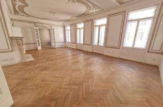 Wohnung mieten in Stubenring, 1010 Wien, LUXURIÖSE, 160 m² ARCHITEKTENRENOVIERTE ALTBAUWOHNUNG!