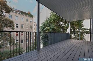 Penthouse kaufen in Petzvalgasse, 1040 Wien, STIL-ALTBAU mit GROSSEM BALKON! Erstbezug in generalsaniertem Wohnprojekt in zentraler Lage