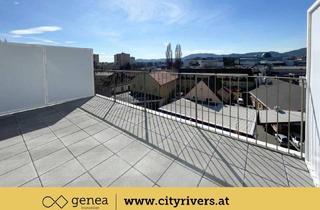 Penthouse mieten in Karlauerstraße 55, 8020 Graz, CITY RIVERS | Penthouse Flair mit großer Terrasse | Provisionsfrei