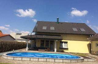 Einfamilienhaus kaufen in 2474 Gattendorf, PROVISIONSFREI! Modernes Einfamilienhaus in ruhiger Lage mit Garten und Pool