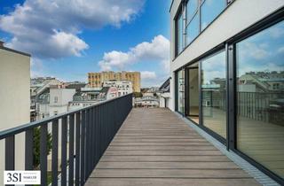 Wohnung kaufen in Meißnergasse, 1220 Wien, Exklusiver Dachgeschossausbau mit großzügiger Terrasse – Luxus und Nachhaltigkeit vereint