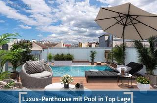 Maisonette kaufen in Karmelitermarkt, 1020 Wien, EINZIGARTIGES LUXUS-PENTHOUSE MIT POOL IN TOP LAGE